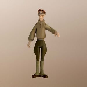 Tomy Magical Collection Atlantis Milo James Thatch Figure 4”  A14